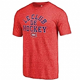 Montreal Canadiens Fanatics Branded Red Hometown Collection Le Club Tri Blend T-Shirt,baseball caps,new era cap wholesale,wholesale hats